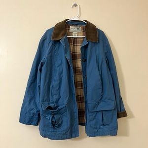 LL BEAN CORDUROY LINED JACKET